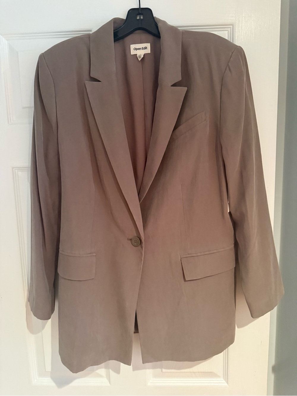Open Edit Brown Walnut Blazer - Picture 3 of 10